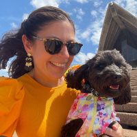 Shannon and Luna at Sydney Opera House